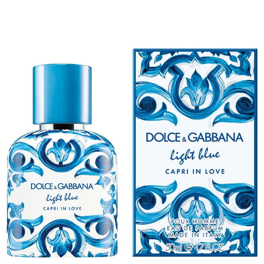 Dolce & Gabbana, Light Blue Capri In Love, Eau De Parfum, For Men, 50 ml