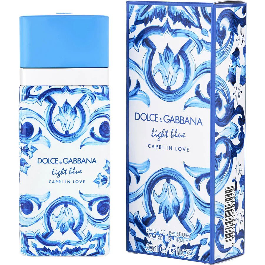 Dolce & Gabbana, Light Blue Capri In Love, Eau De Parfum, For Women, 50 ml