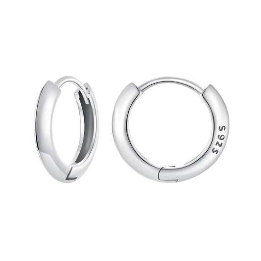 925 Sterling Silver Oxidized 14x3mm Earrings - view 2