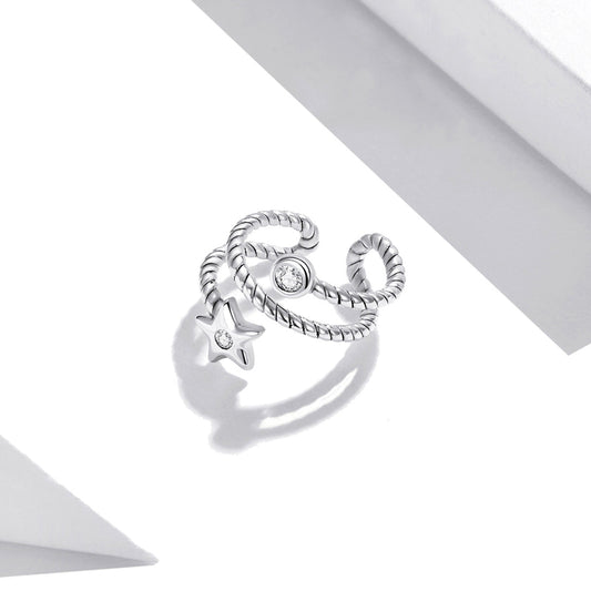925 Sterling Silver Oxidized Silver Pavé Setting CZ Earrings