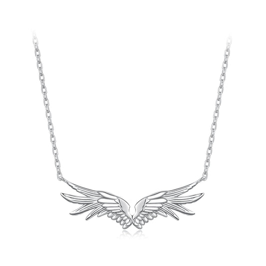 925 Sterling Silver Plated 40+5cm White Gold Necklace for Women