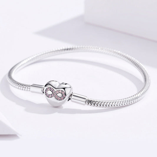 925 Sterling Silver Bracelet 17.0cm for Women