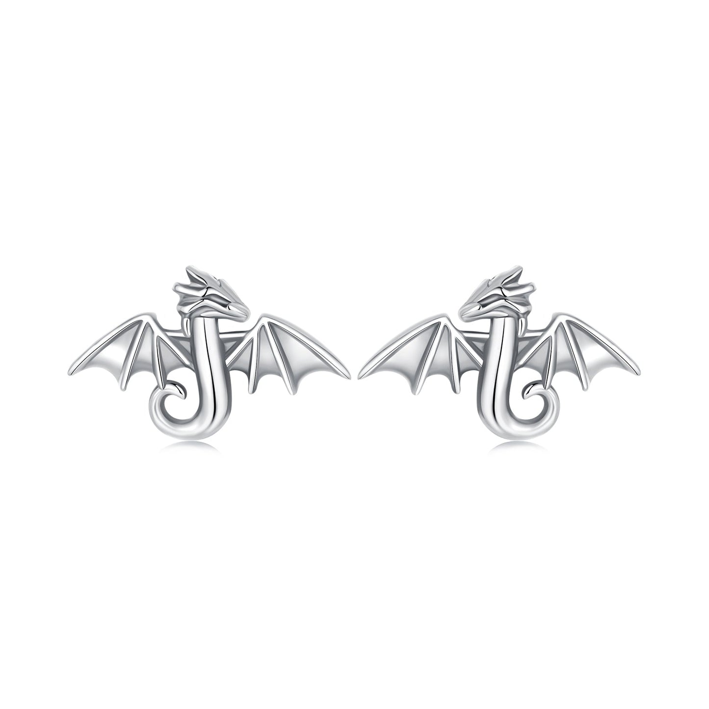 925 Sterling Silver Earrings with Oxidized Finish, 0.7*1.1cm