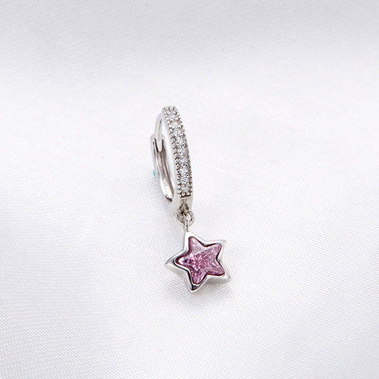 925 Sterling Silver Earrings with Pavé Setting CZ for Women - view 2