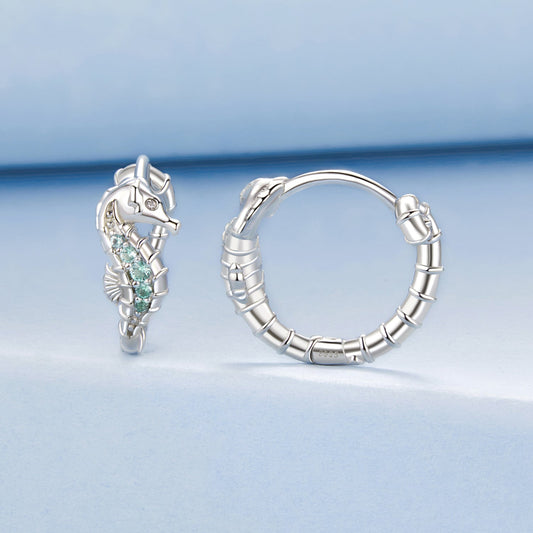 925 Sterling Silver Pavé Setting CZ Earrings for Women - view 2