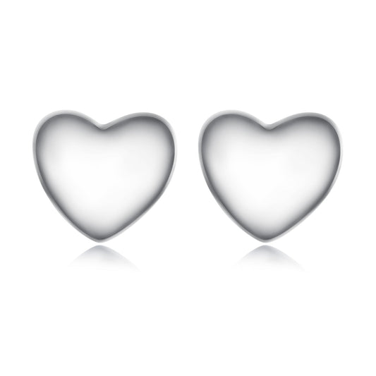 999 Platinum-Plated S925 Silver Earrings