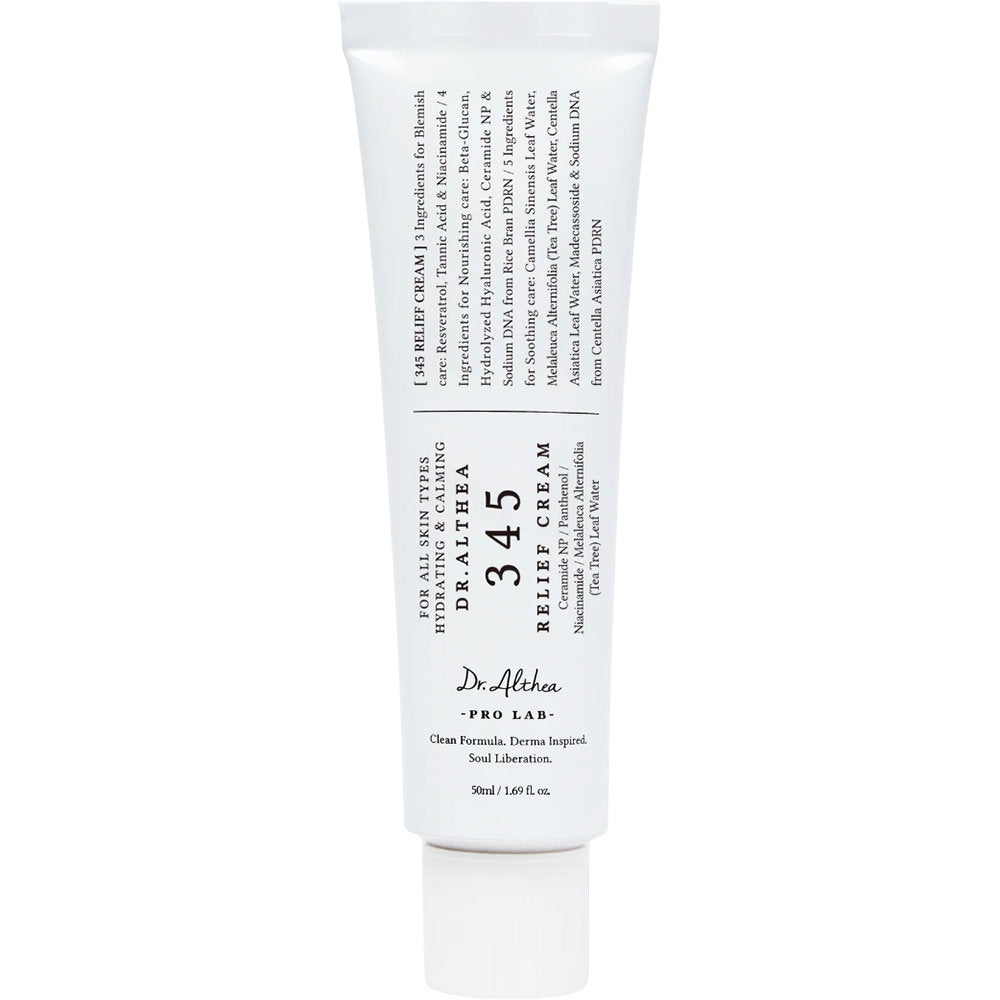 Dr. Althea, 345 Relief, Hydrating, Cream, For Face, 50 ml
