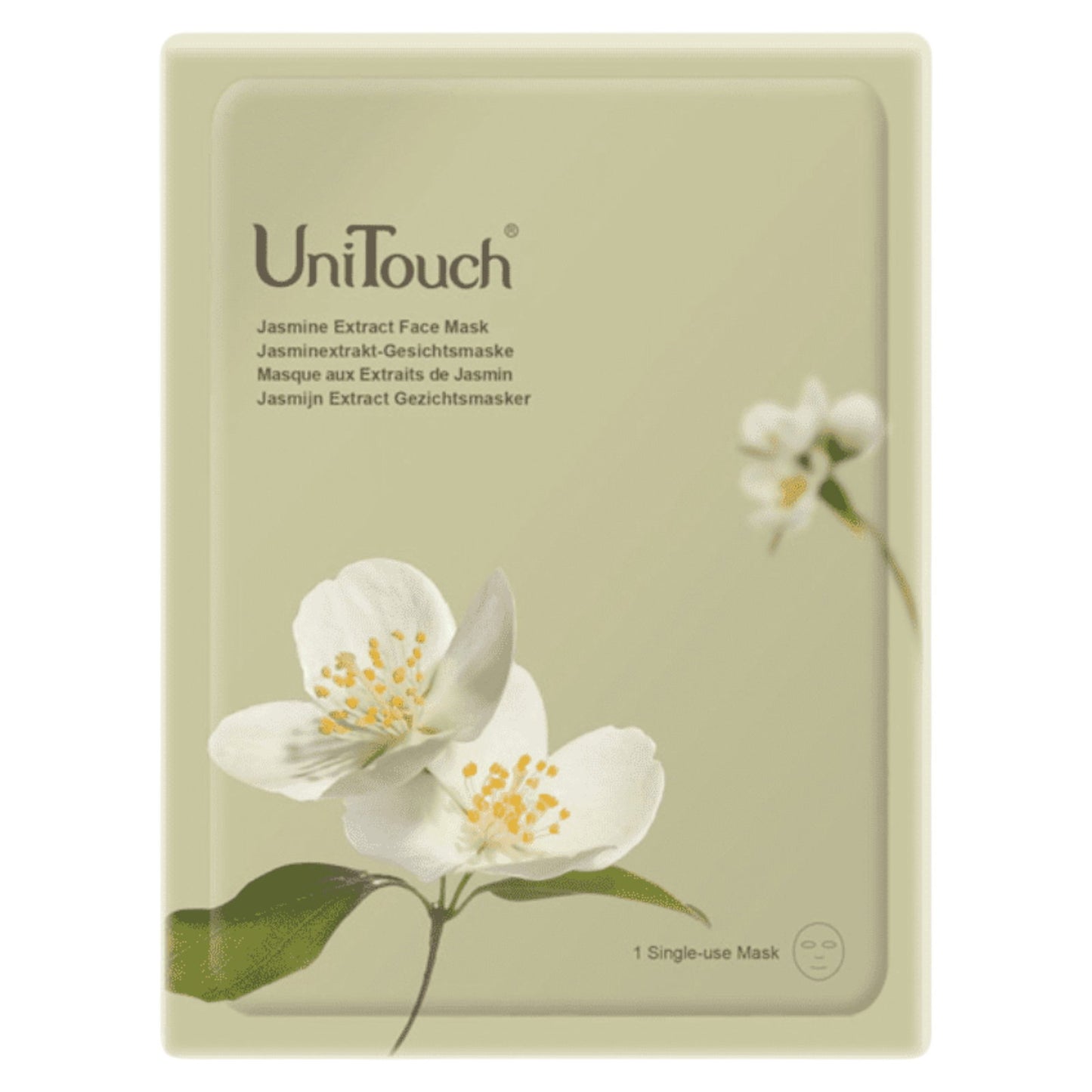 Dr. Grandel, Unitouch, Rose and Jasmine Extracts, Moisturizing, Sheet Mask, For Face, 28 ml *Tester