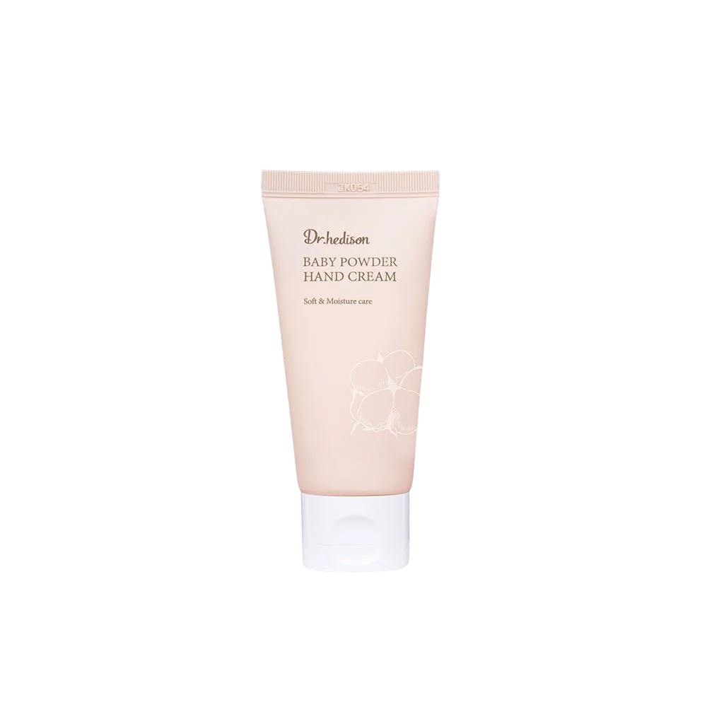 Dr. Hedison, Baby Powder, Shea Butter, Moisturizing, Hand Cream, 50 ml