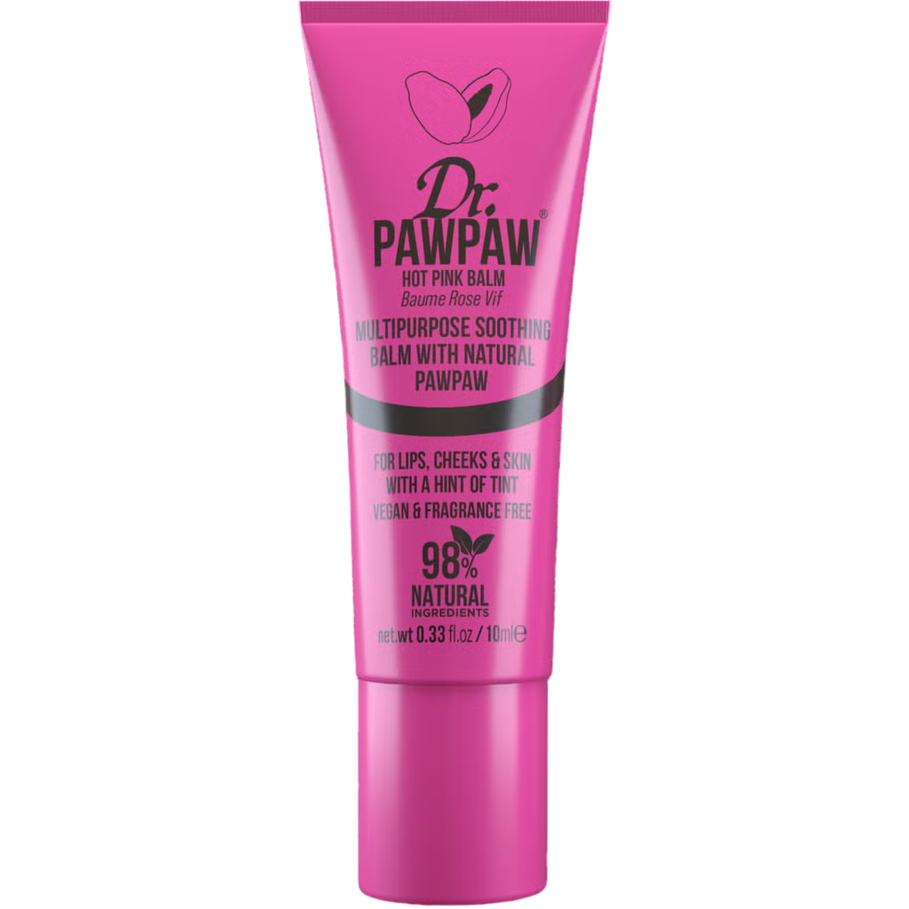Dr. PawPaw, Multipurpose, Lip & Cheek Balm 2-In-1, Hot Pink, 10 ml