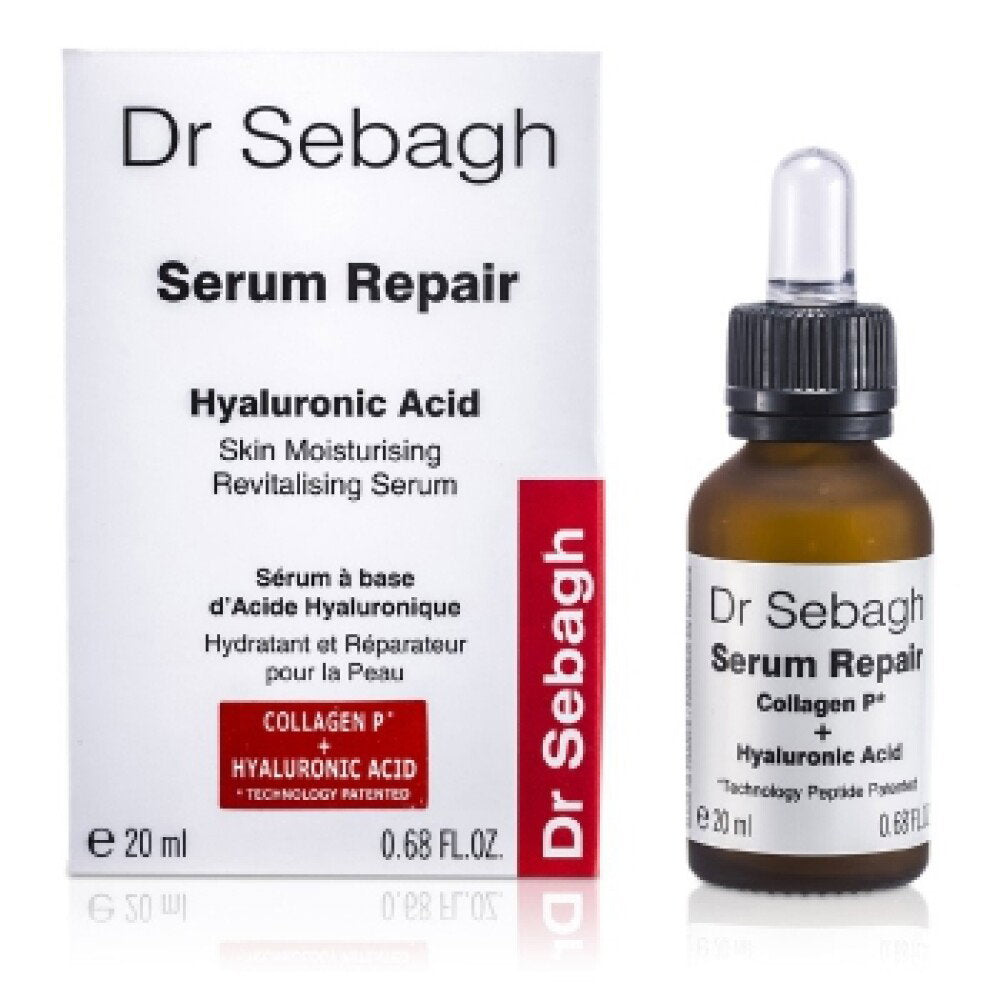 Dr Sebagh, Dr Sebagh, Hyaluronic Acid, Smoothing, Night, Serum, For Face, 20 ml