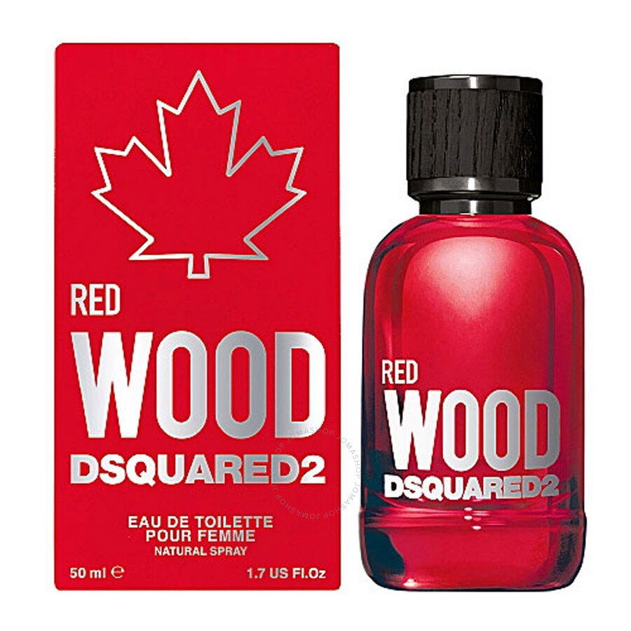 Dsquared 2, Red Wood, Eau De Toilette, For Women, 50 ml - view 2