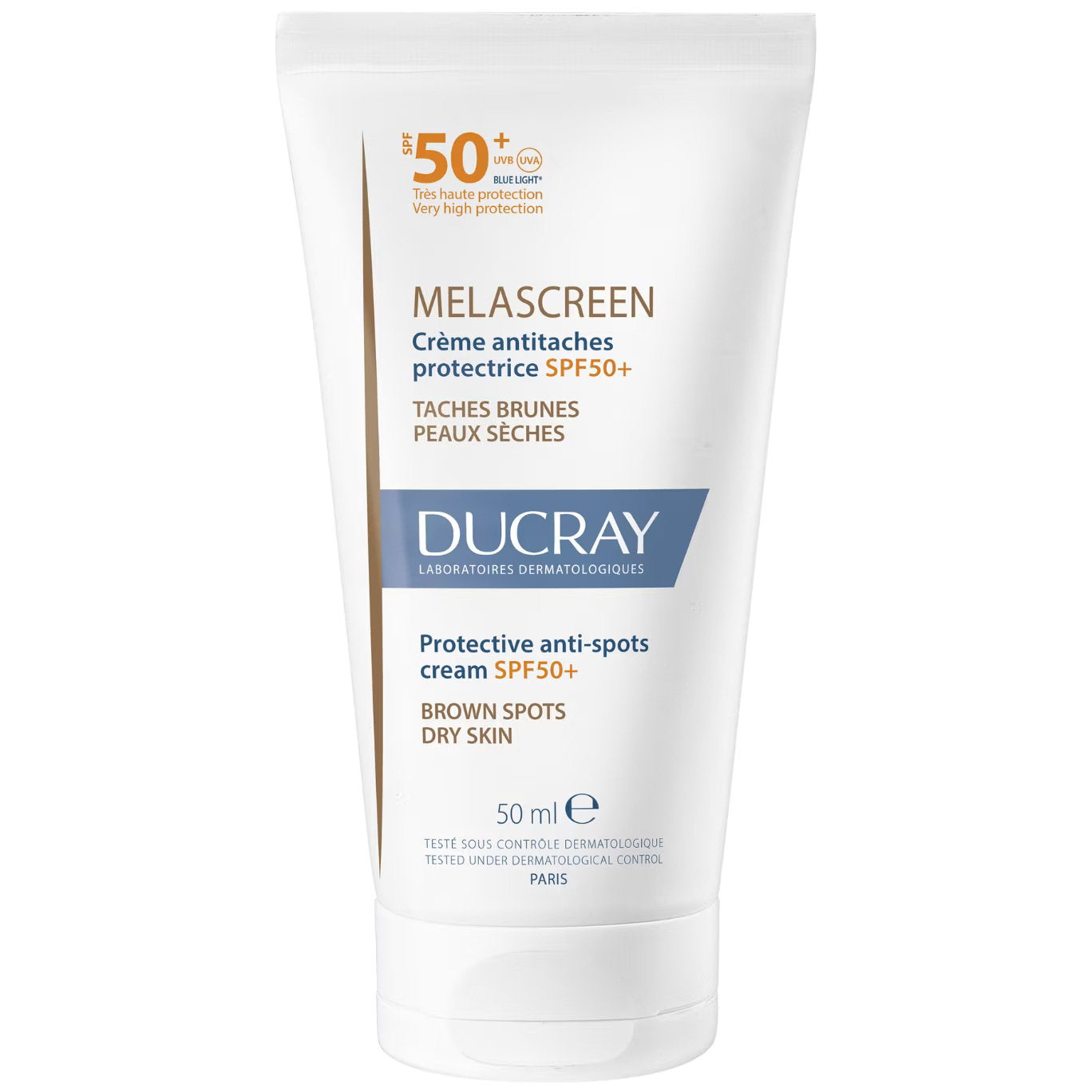 Ducray, Melascreen, Azelaic, Anti Spot, Cream, For Face, SPF50+, 50 ml