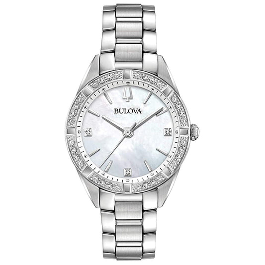 Bulova para Mujer con Diamantes