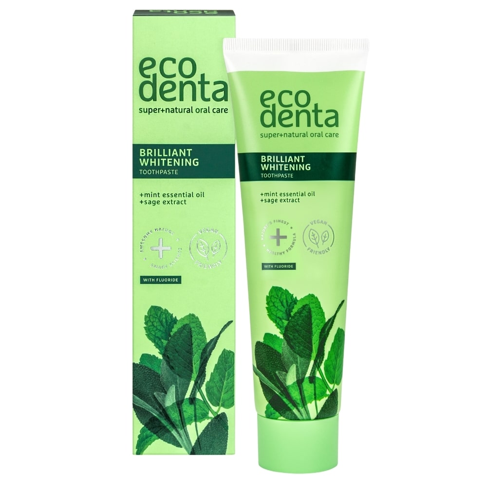 Ecodenta, Brilliant Whitening, Whitening, Toothpaste, 100 ml