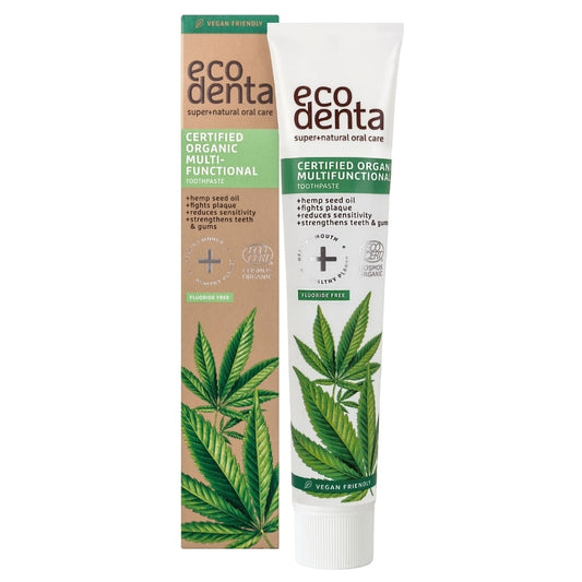 Ecodenta, Certified Organic Multi-Functional, Reducing Sensitivity, Toothpaste, 75 ml