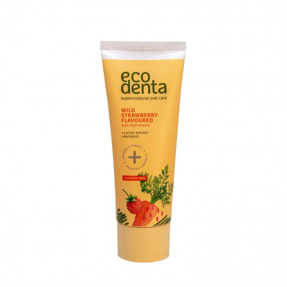 Ecodenta, Wild Strawberry, Cleansing & Protecting, Toothpaste, 75 ml