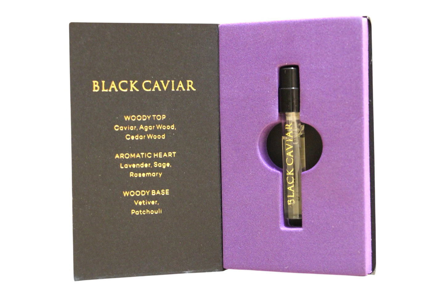 Electimuss, Nero Collection - Black Caviar, Parfum, Unisex, 1.8 ml *Vial
