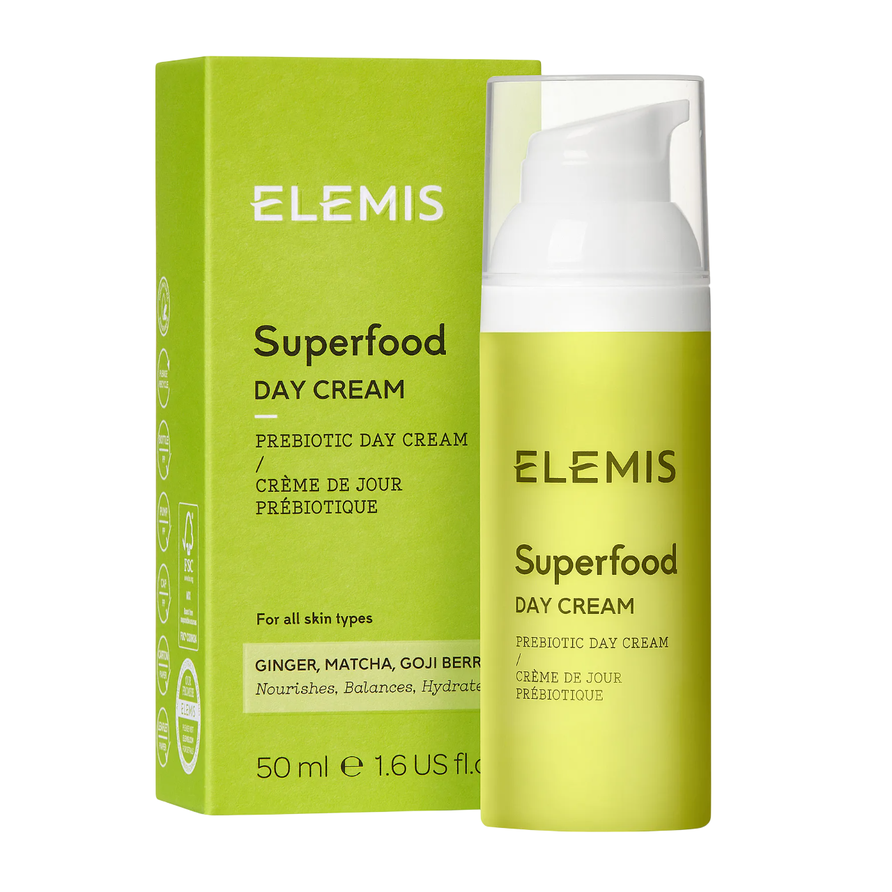 Elemis, Superfood, Hydrating, Day, Cream, Face, 50 ml