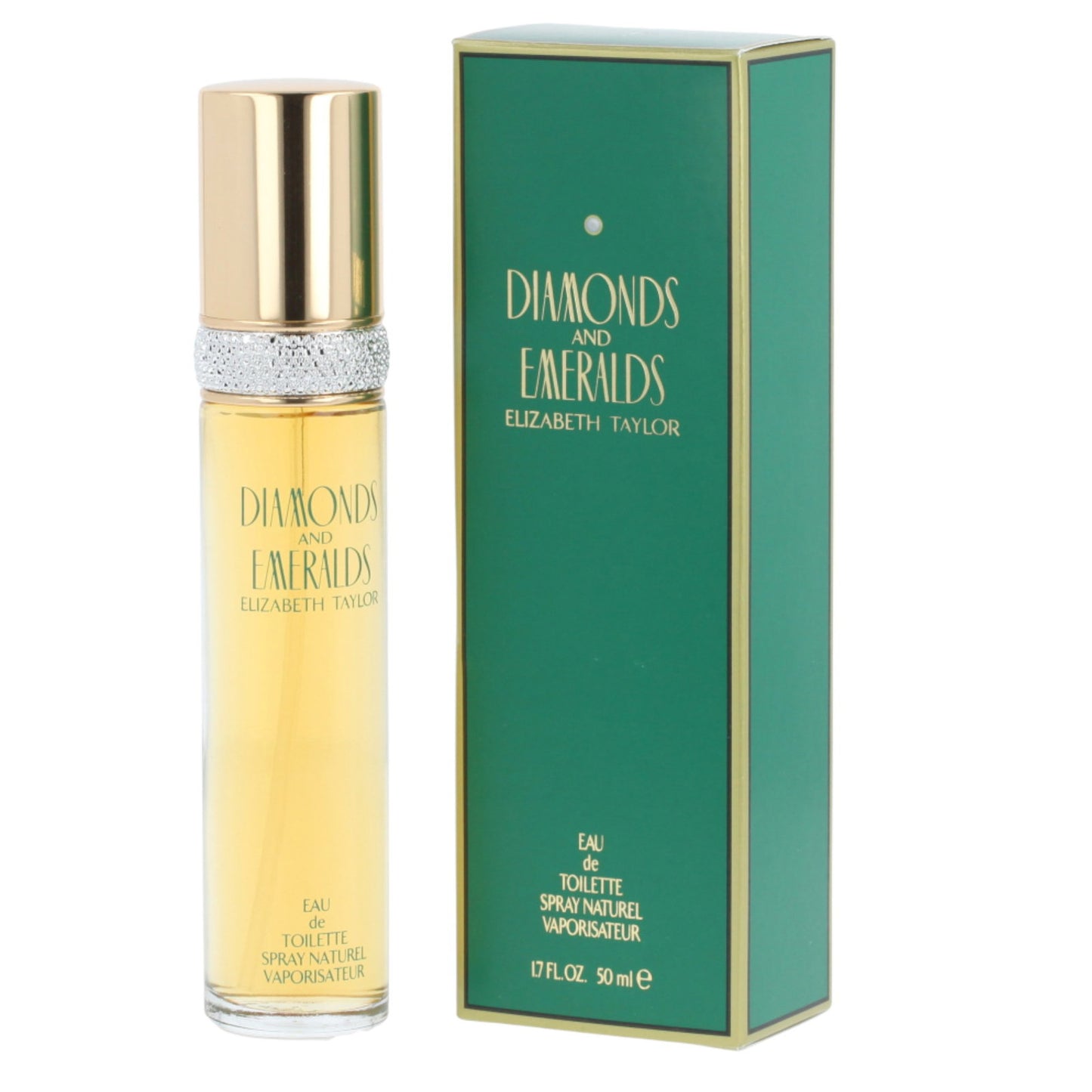 Elizabeth Taylor, Diamonds And Emeralds, Eau De Toilette, For Women, 50 ml