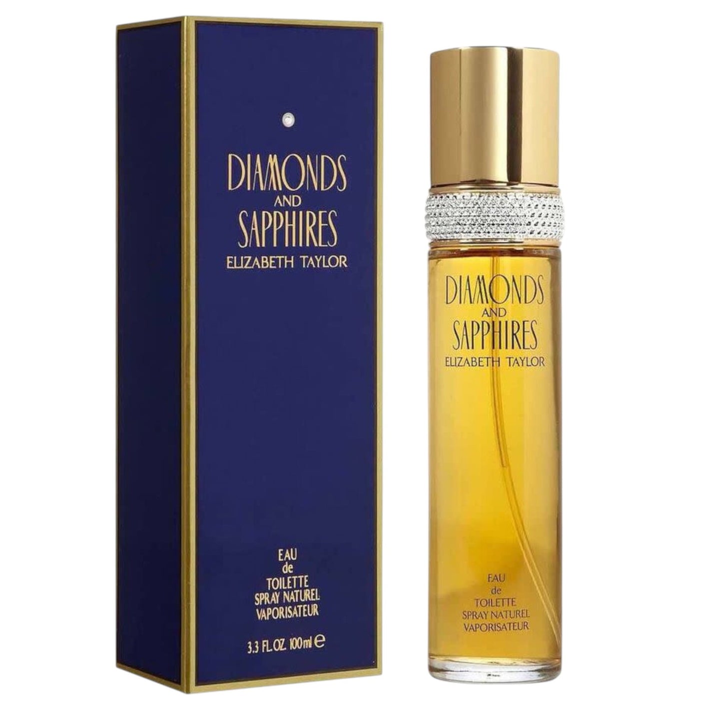 Elizabeth Taylor, Diamonds And Sapphires, Eau De Toilette, For Women, 100 ml