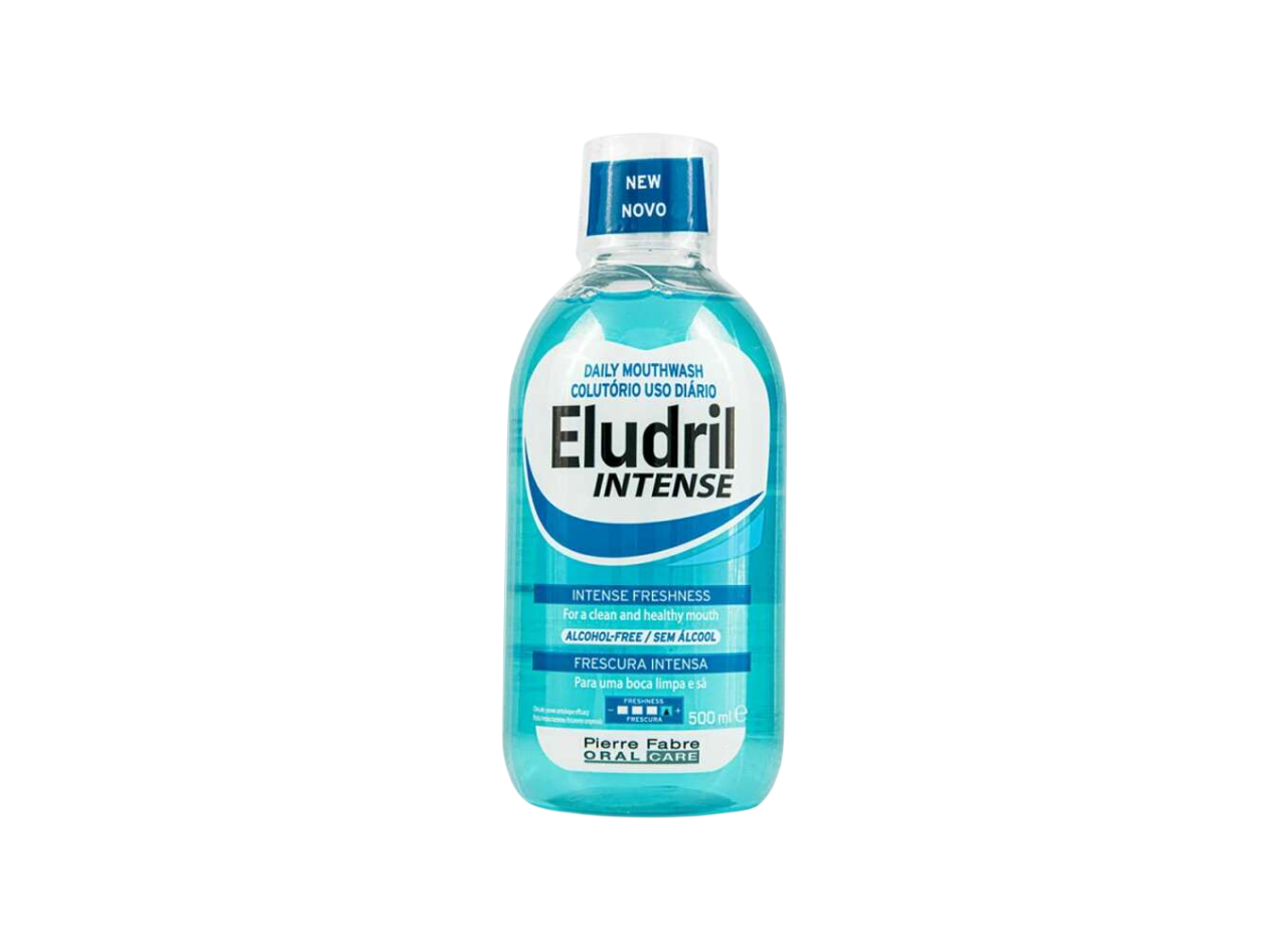 Eludril, Mouthwash, Intense Freshness, 500 ml