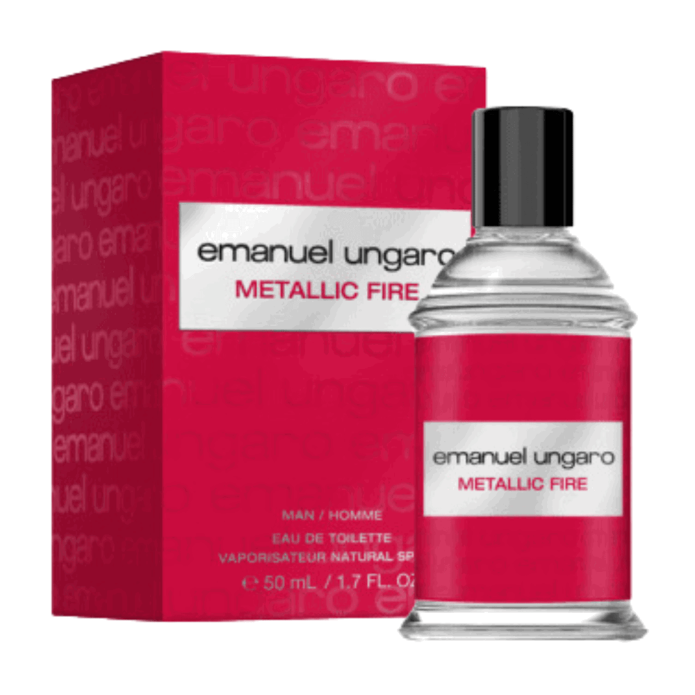 Emanuel Ungaro, Metallic Fire, Eau De Toilette, For Men, 50 ml