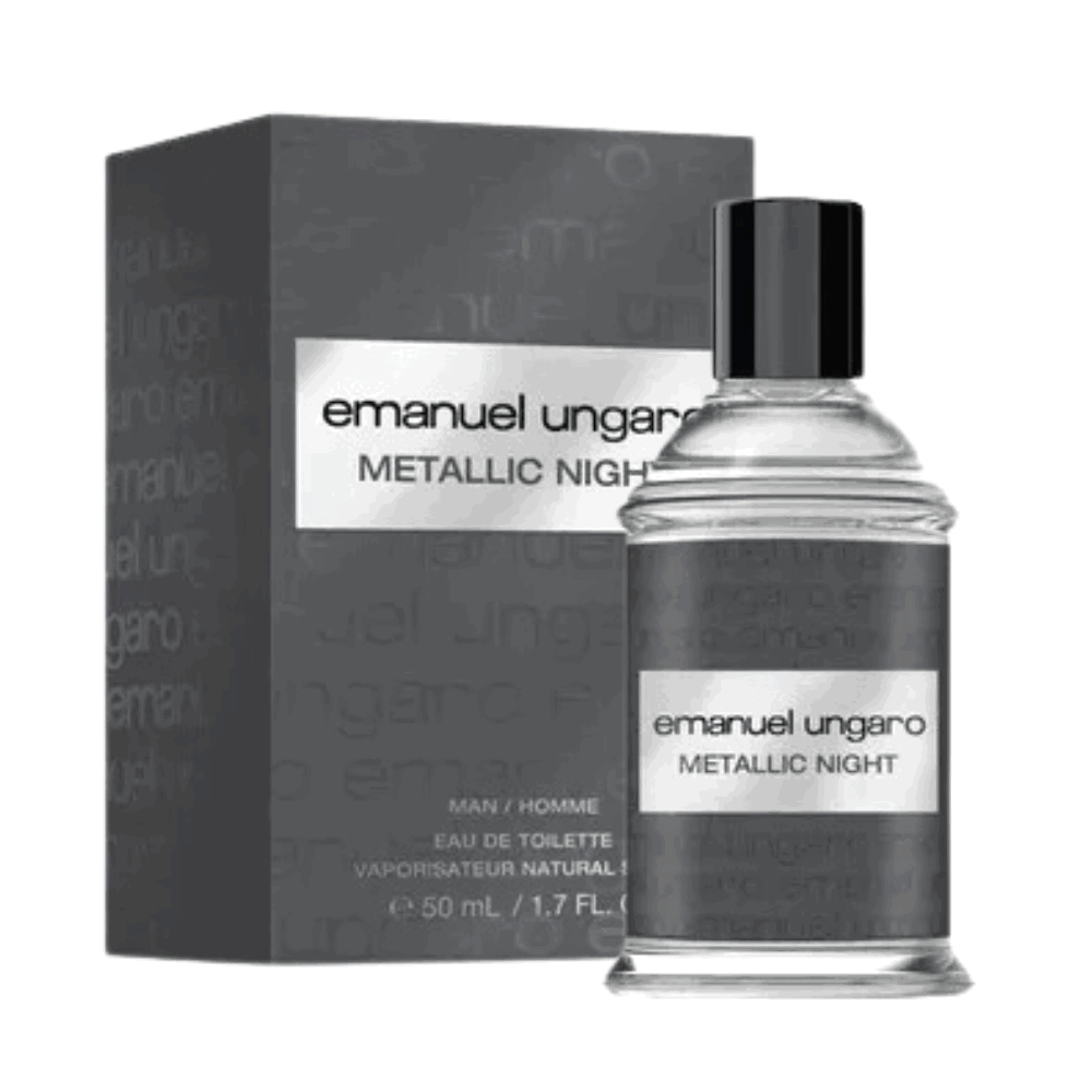 Emanuel Ungaro, Metallic Night, Eau De Toilette, For Men, 50 ml