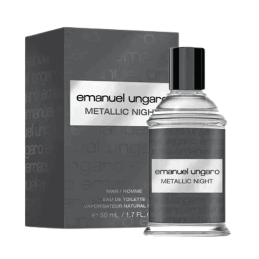 Emanuel Ungaro, Metallic Night, Eau De Toilette, For Men, 50 ml