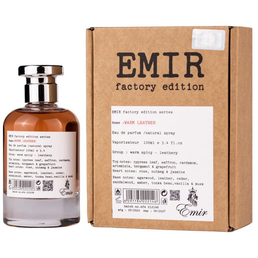Emir, Warm Leather Factory Edition, Eau De Parfum, Unisex, 100 ml