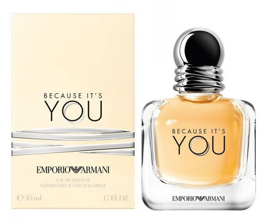 Emporio Armani, Because It's You, Eau De Parfum, For Women, 50 ml