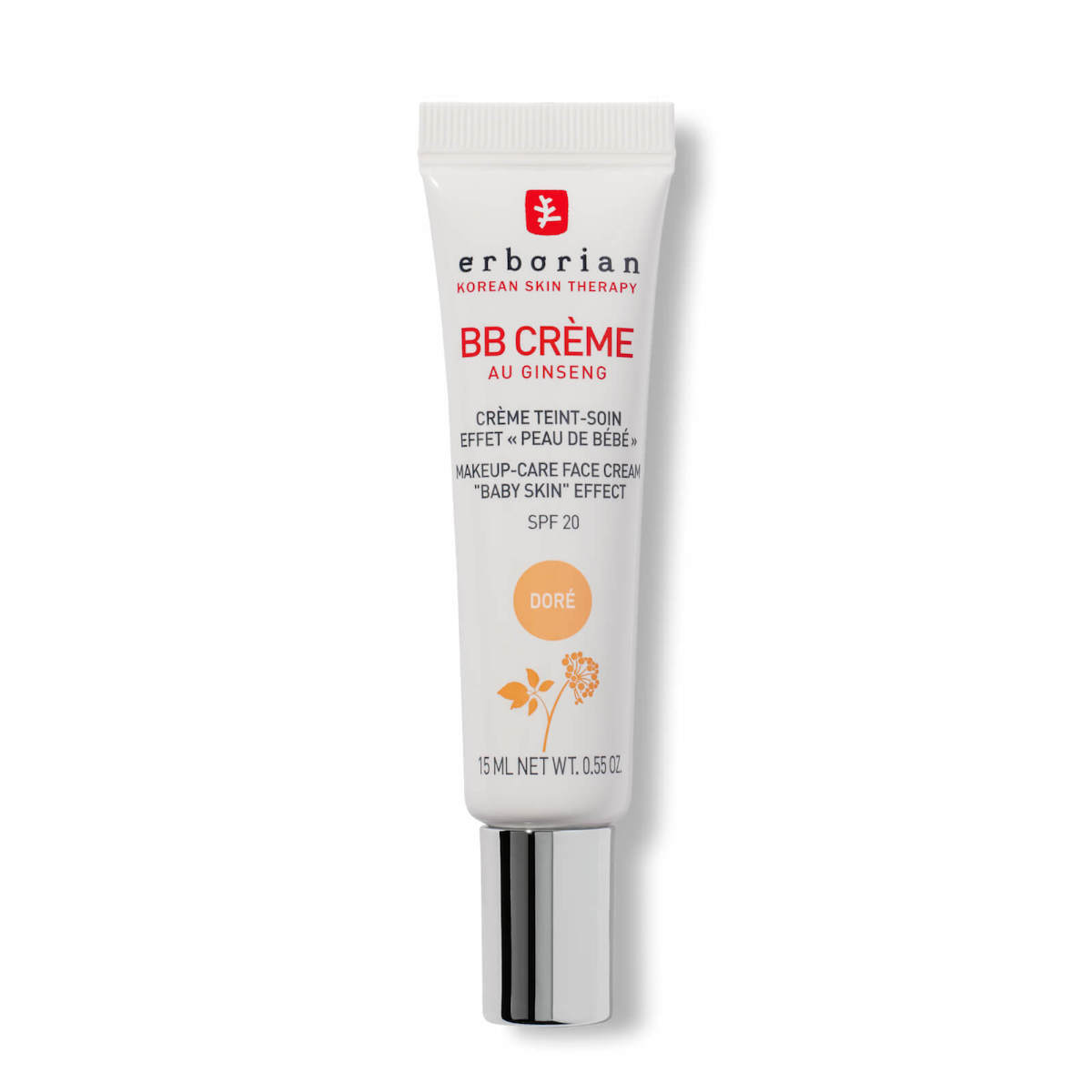 Erborian, B.B Cream, BB Cream, Dore, SPF 20, 15 ml