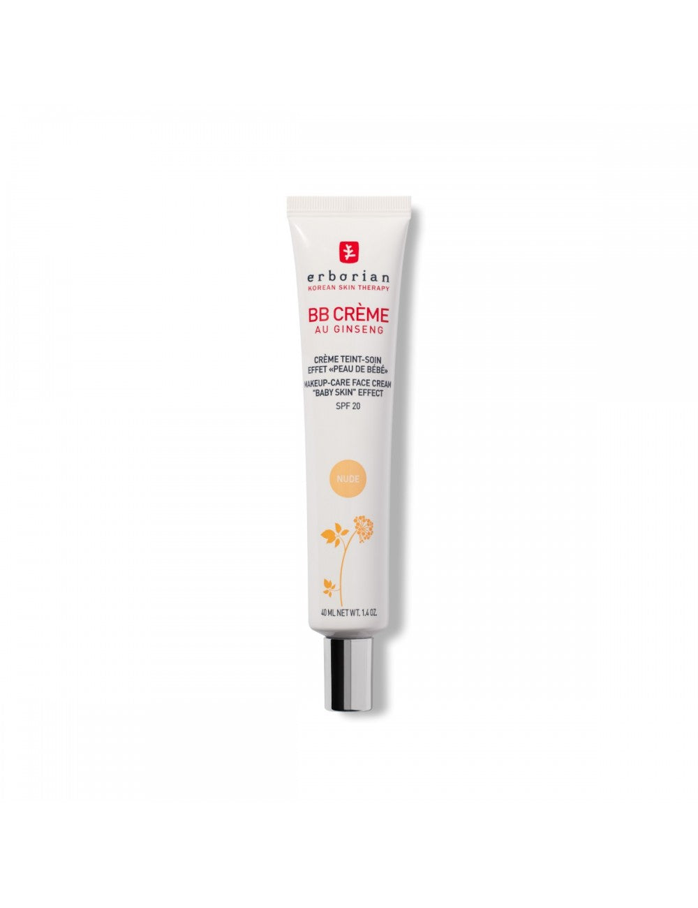 Erborian, B.B Cream, Ginseng, BB Cream, Nude, SPF 20, 15 ml