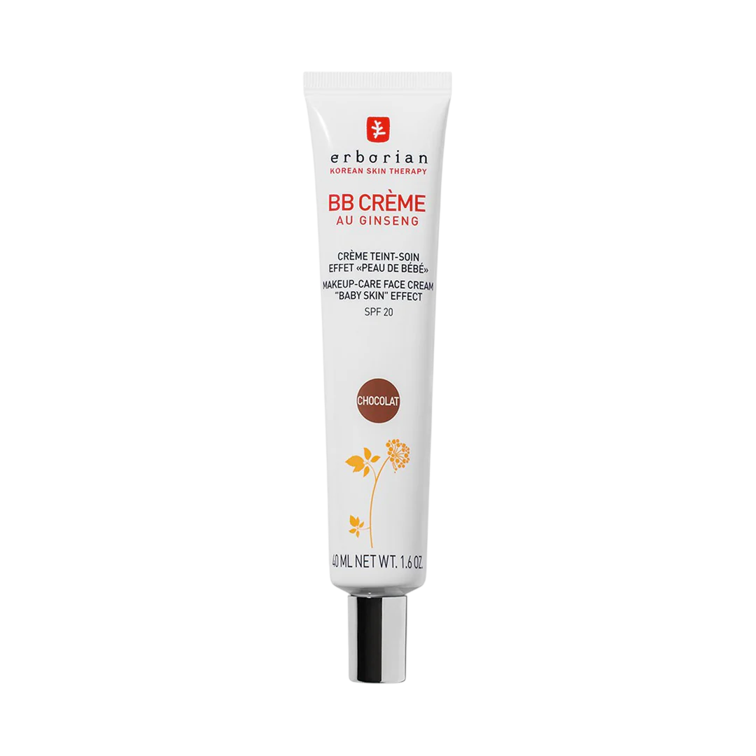 Erborian, B.B Cream, Ginseng, Matte, BB Cream, Chocolate, SPF 20, 40 ml