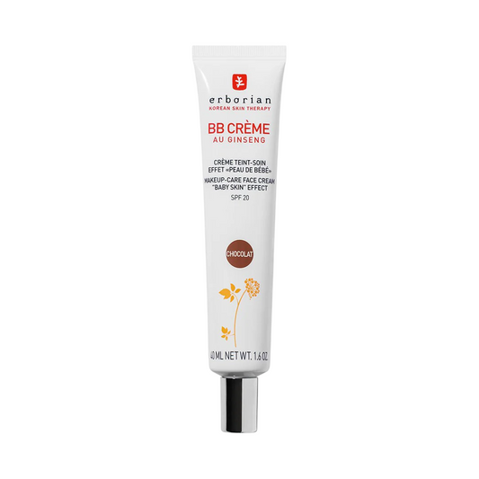 Erborian, B.B Cream, Ginseng, Matte, BB Cream, Chocolate, SPF 20, 40 ml