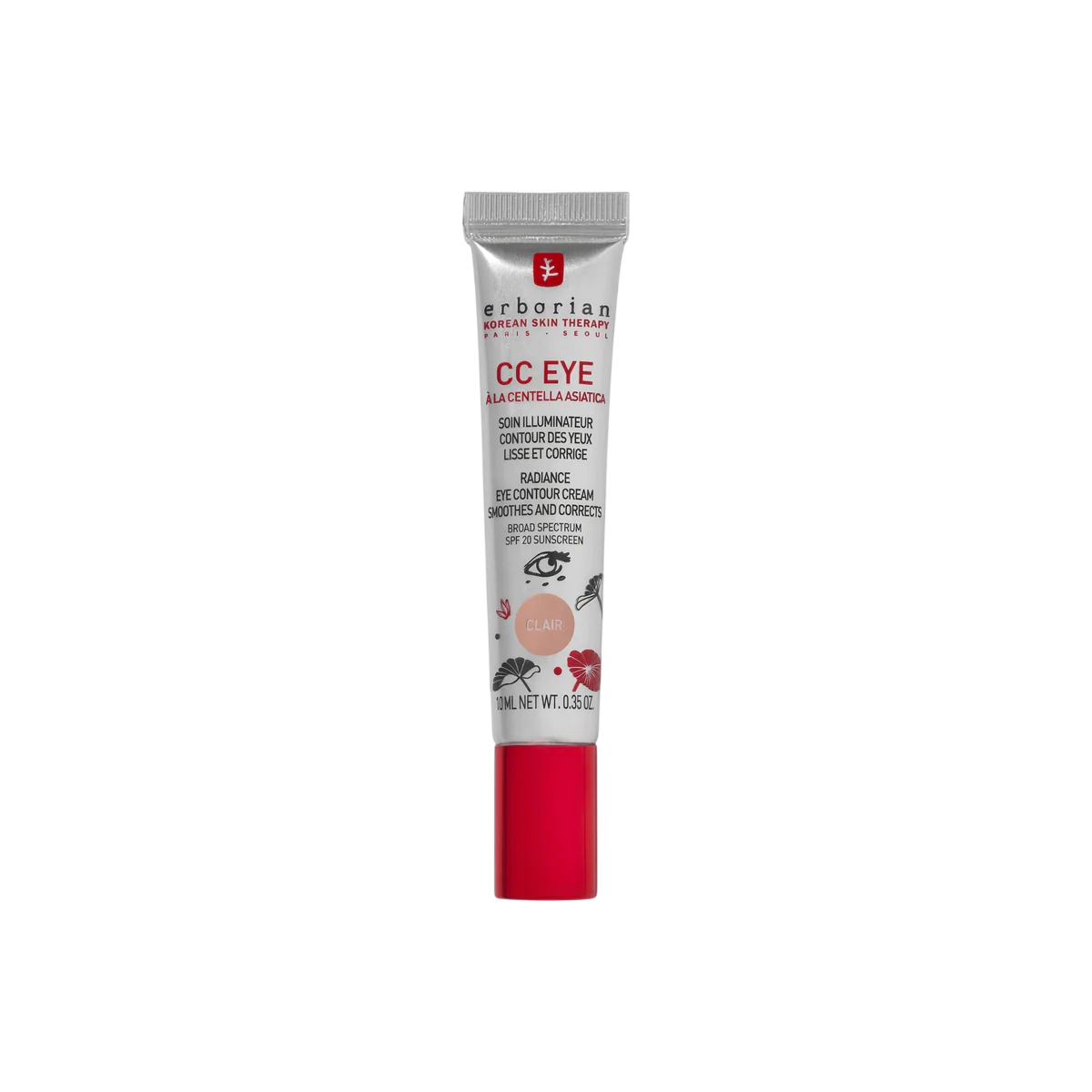 Erborian, CC, Radiance, Eye Cream Concealer, Clair, 10 ml