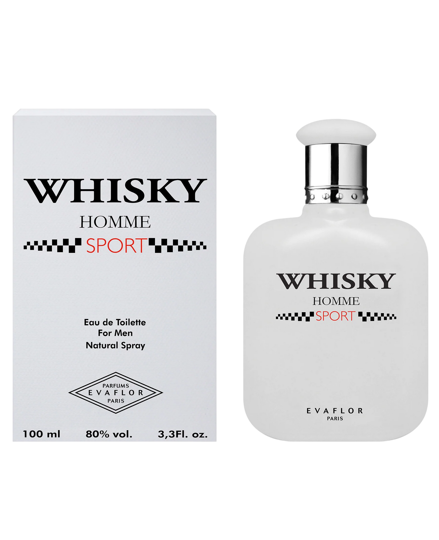 Evaflor, Whisky Sport, Eau De Toilette, For Men, 100 ml