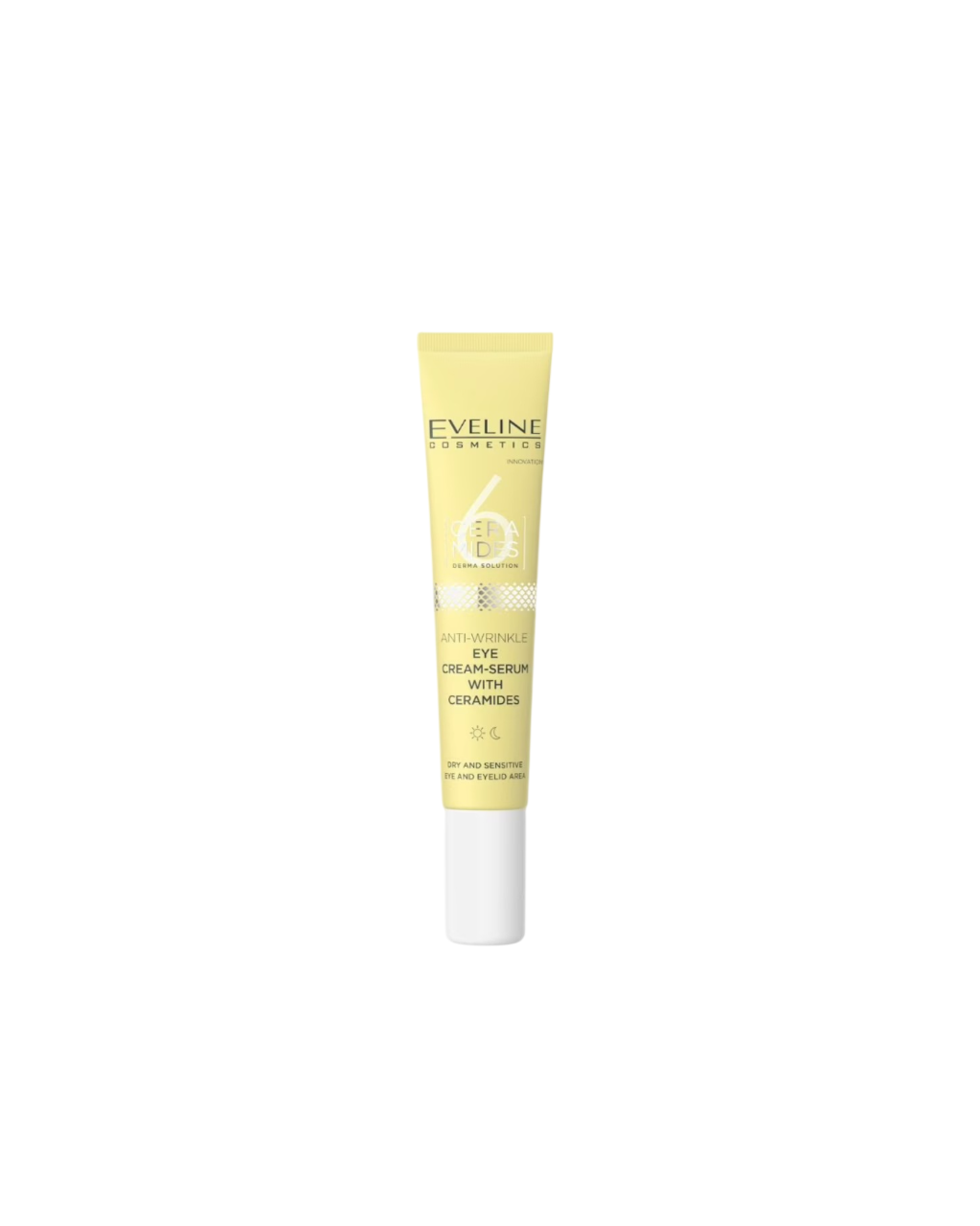 Eveline Cosmetics, 6 Ceramides, Ceramides, Anti-Wrinkle, Eye Cream, 20 ml