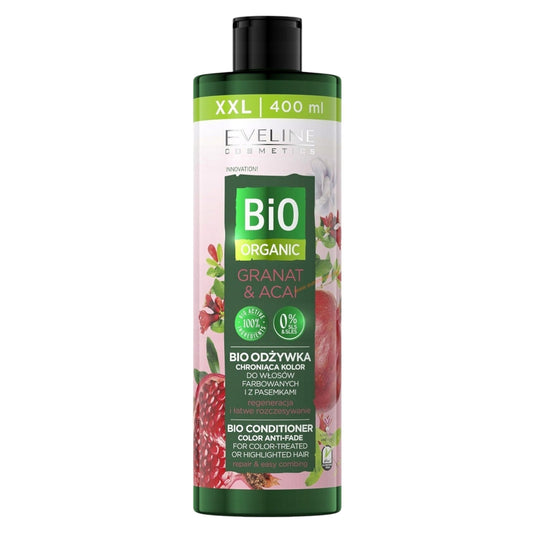 Eveline Cosmetics, Bio Organic, Hair Conditioner, Anti-Fade, 400 ml *Tester