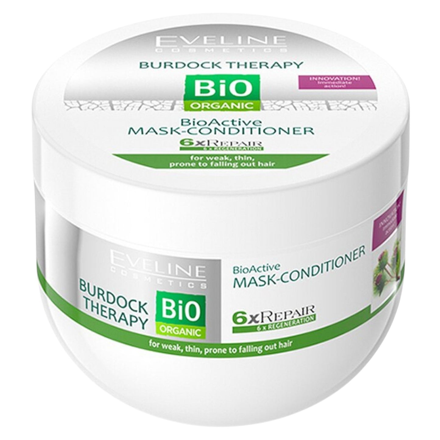 Eveline Cosmetics, Bio Organic, Hair Conditioner, Repairing, 300 ml *Tester