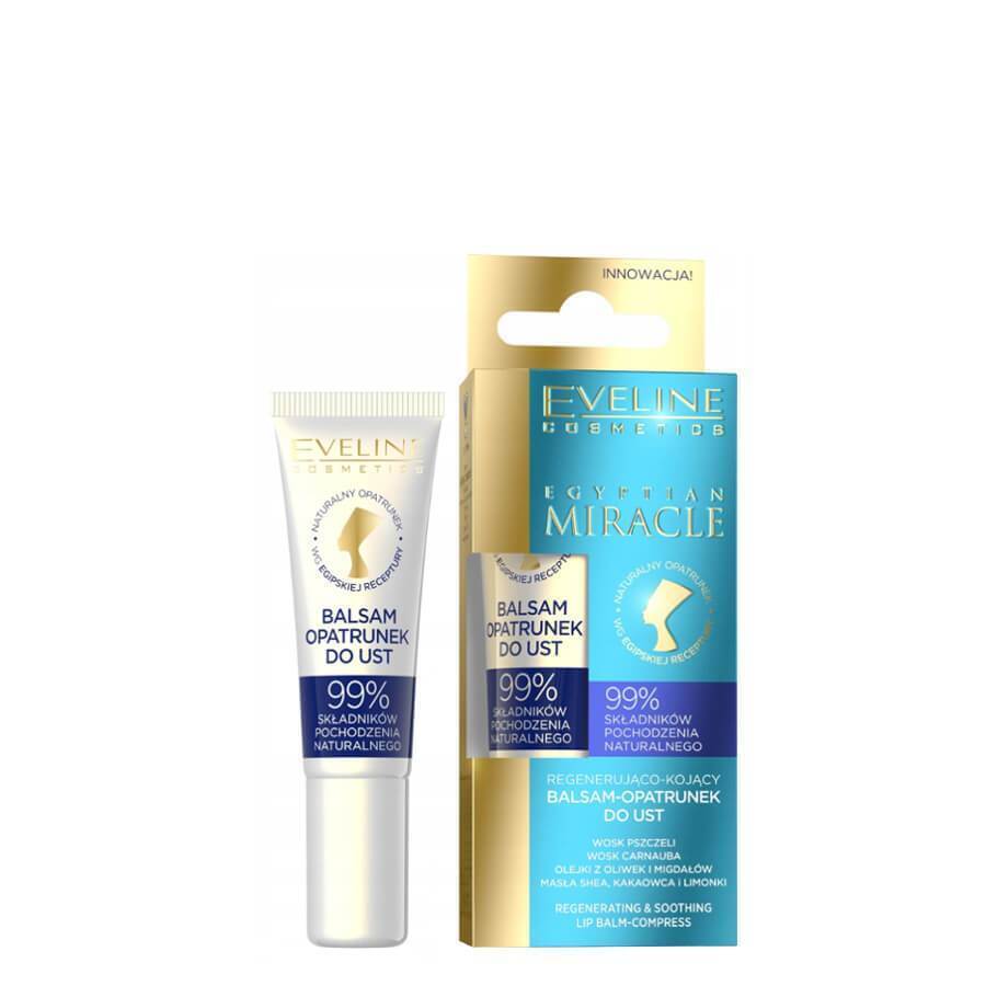 Eveline Cosmetics, Egyptian Miracle, Regenerating, Lip Balm Treatment, 12 ml