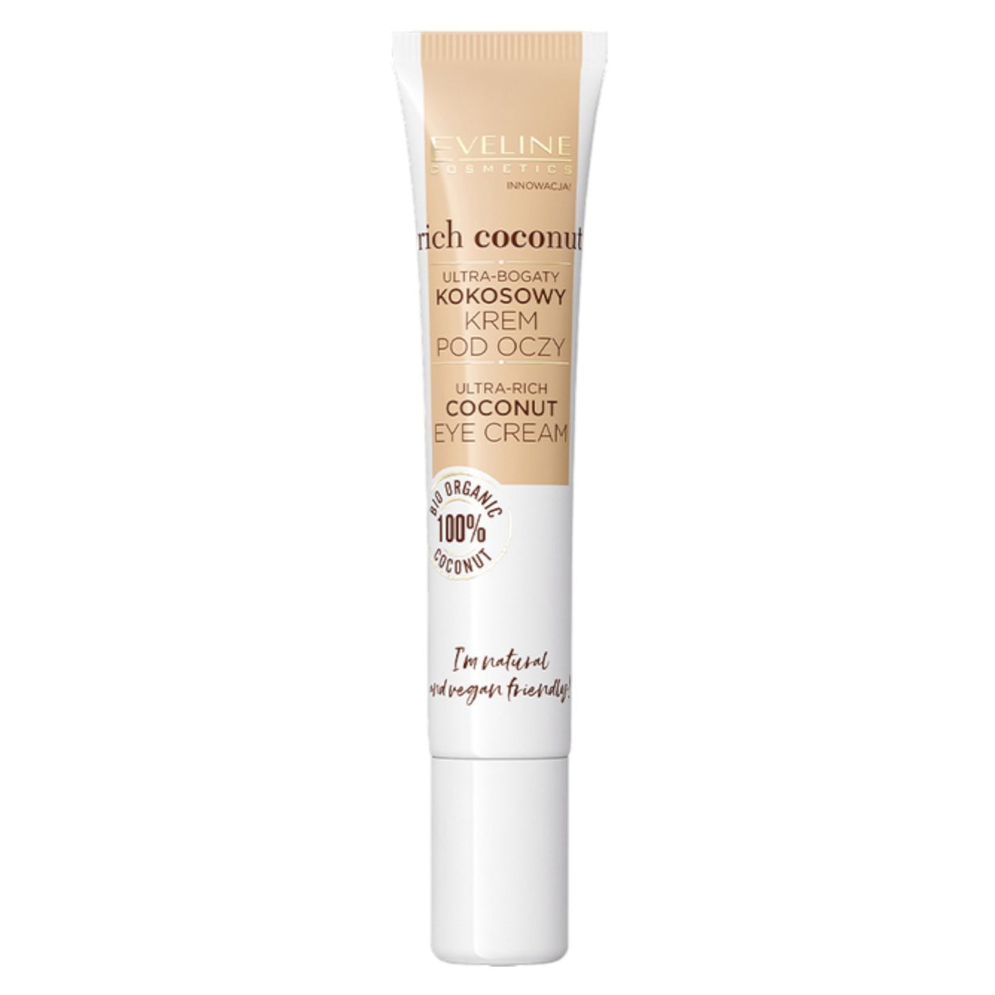 Eveline Cosmetics, Rich Coconut, Smoothes, Eye Cream, 20 ml *Tester