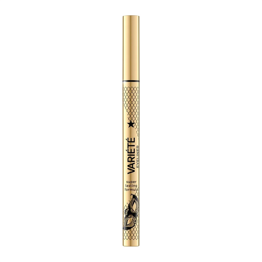 Eveline Cosmetics, Variete, Waterproof, Pencil, Intense, Liquid Eyeliner, Ultra Black, 4 ml