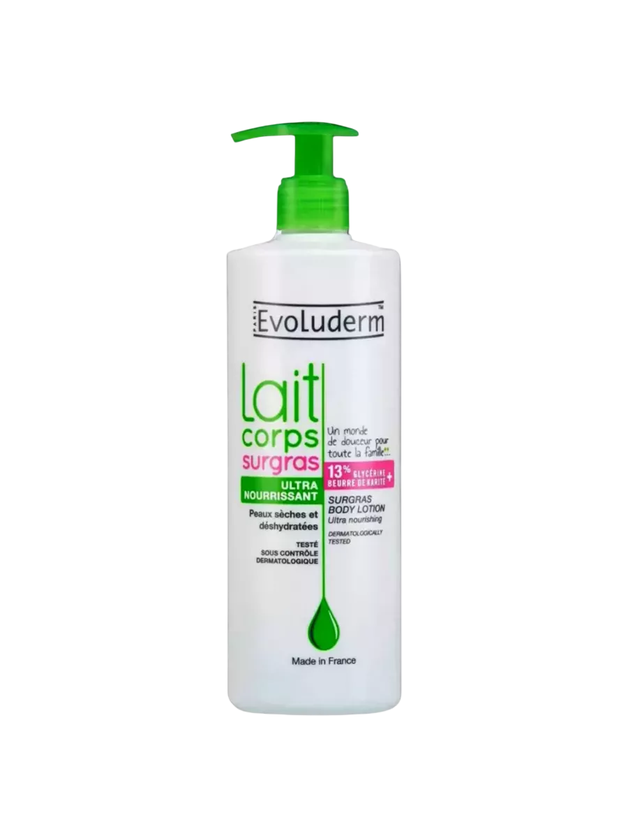 Evoluderm, Surgras, Ultra-Nourishing, Body Milk, 500 ml *Tester