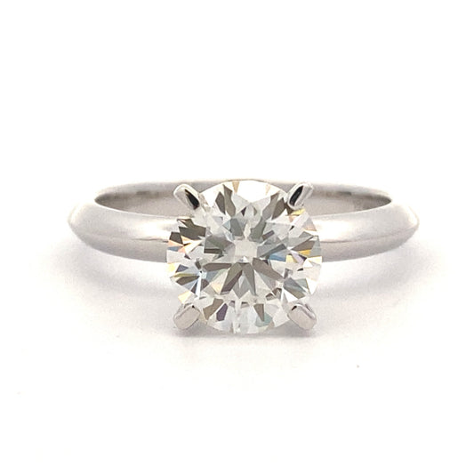 Moissanita natural de 1,75 ct Plata de ley