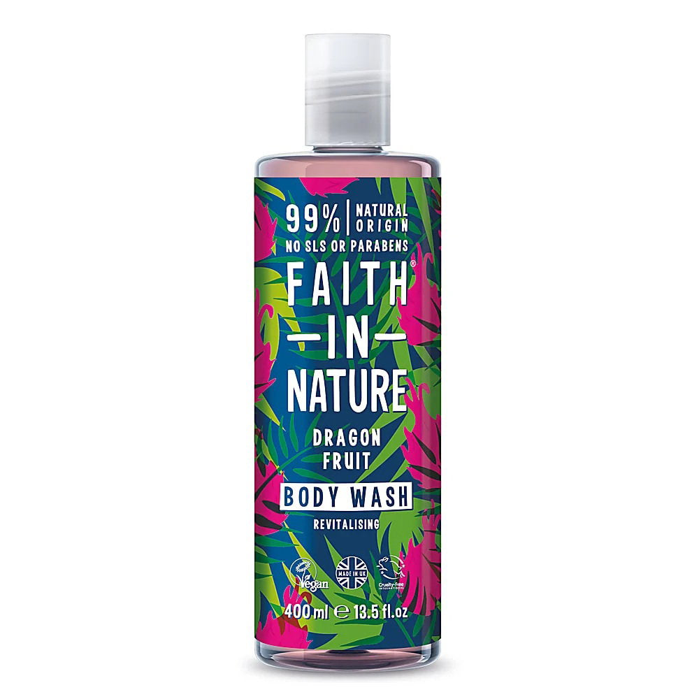 Faith In Nature, Dragon Fruit, Cleansing & Revitalising, Body Wash, 400 ml