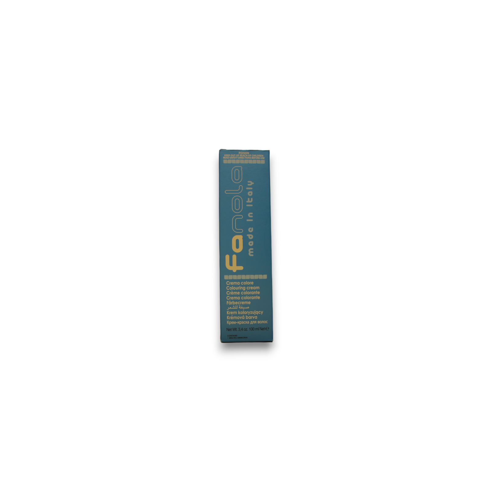 Fanola, Crema Colore, Permanent Hair Dye, 5.6 Light Chestnut Red, 100 ml