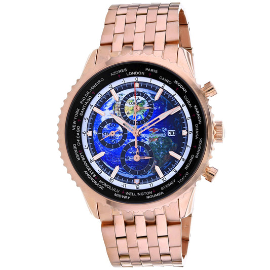 Seapro Reloj para hombre Meridian World Timer GMT