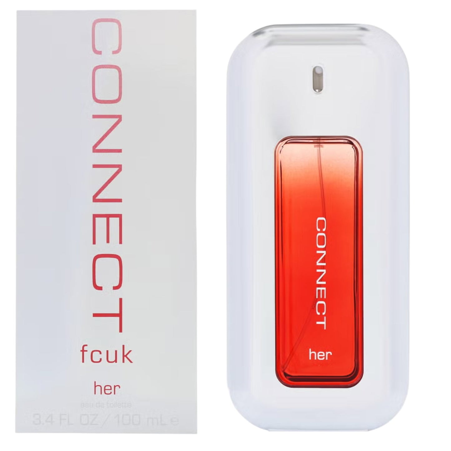 Fcuk, Connect, Eau De Toilette, For Women, 100 ml *Tester