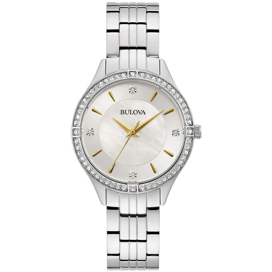 Bulova Cristal para Mujer